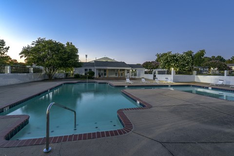 Swimming pool at The Stella, Memphis, Tennessee